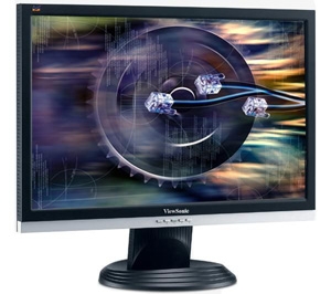 ViewSonic 26" VA2616w, 1920x1200, 5ms, 450cd/m2, 800:1(DC6000:1), 170°/160°, ТСО-03, Black/silver монитор, самая низкая цена, описание и хараткеристики монитора ViewSonic 26" VA2616w, 1920x1200, 5ms, 450cd/m2, 800:1(DC6000:1), 170°/160°, ТСО-03, Black/silver