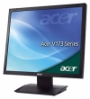Acer ET.BV3RE.A11 17" V173Abm, 1280x1024, 5ms, 300cd/m2, 7000:1, 160/160, w/Spk, -03, Black