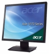  Acer ET.BV3RE.A11 17" V173Abm, 1280x1024, 5ms, 300cd/m2, 7000:1, 160/160, w/Spk, -03, Black